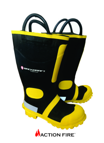 Botas de hule para Bombero Backdraft